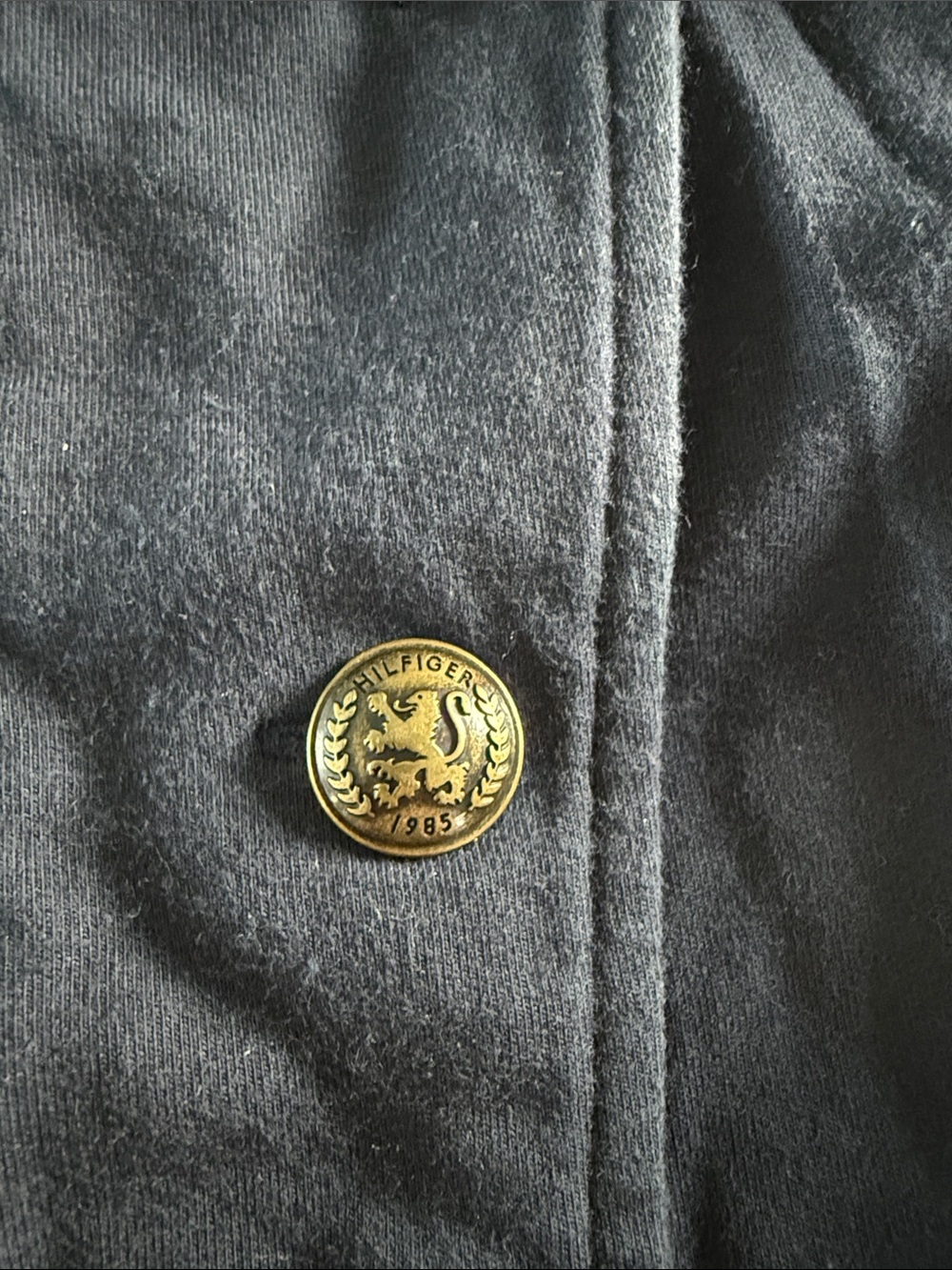 Tommy Hilfiger Women’s Navy Military-Inspired Jacket – L - Picture 3 of 10